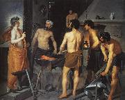 Diego Velazquez The Forge of Vulcan oil painting on canvas